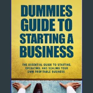The Dummies Guide to Starting Your Own Business