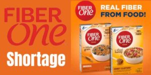 Fiber One Cereal Shortage